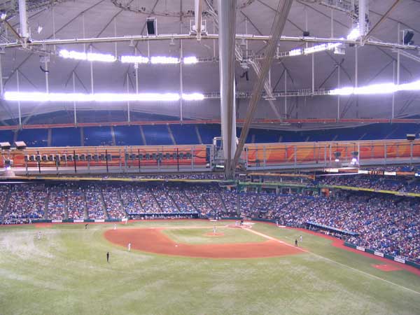 Tropicana Field History